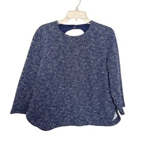 Akris‎ Punto Navy Speckled Sweatshirt